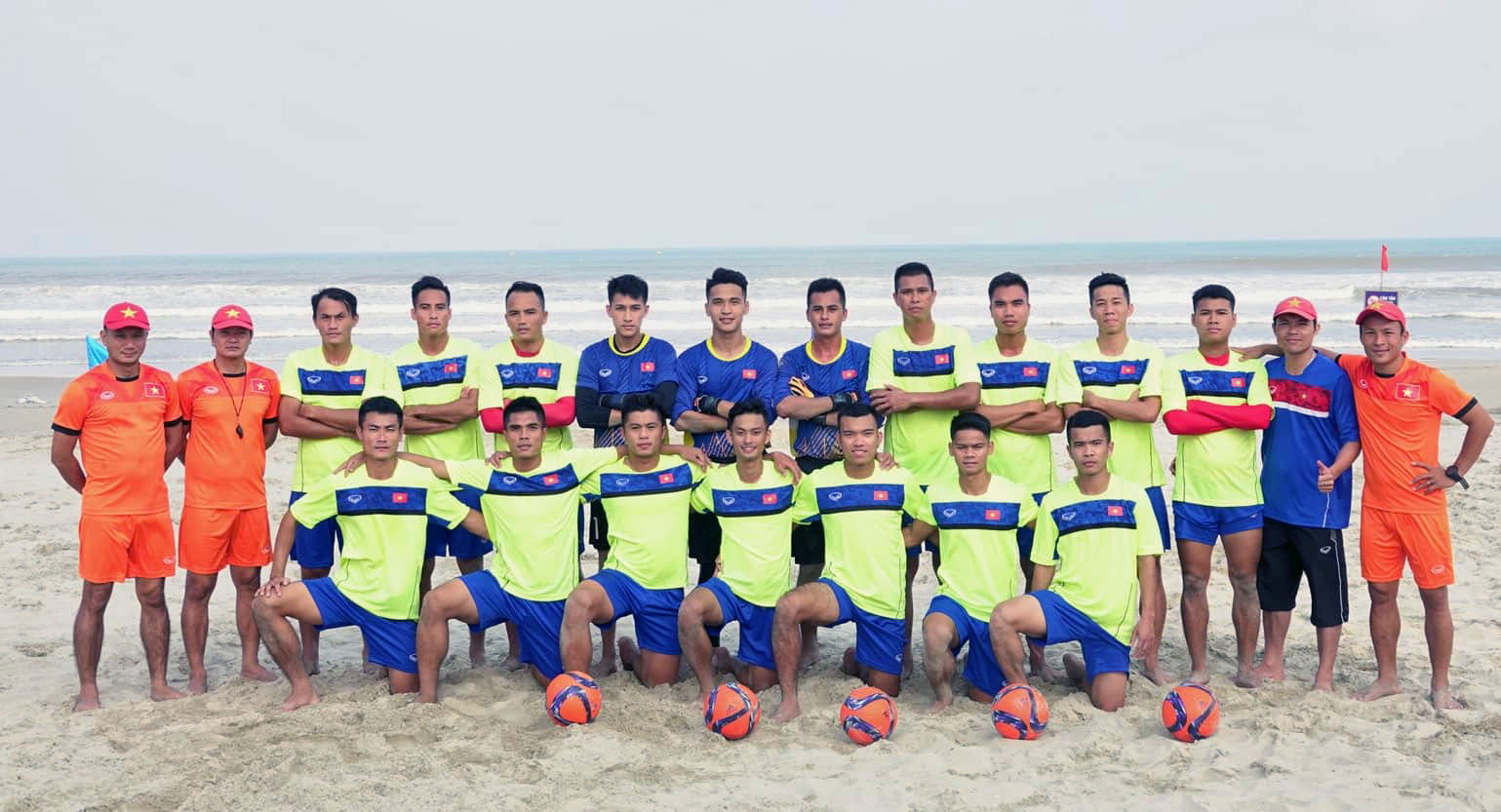 VFF - ĐT bóng đá bãi biển Việt Nam miệt mài tập luyện, hướng tới Giải vô địch Đông Nam Á 2019