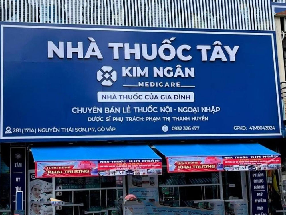 Biển quảng cáo, biển hiệu nhà thuốc đẹp, uy tín - Quảng cáo của tương lai