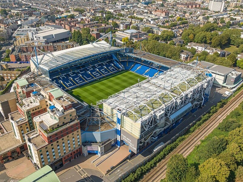 Tham quan sân vận động Stamford Bridge ở trung tâm London