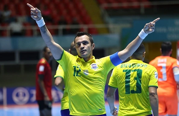 Vua futsal' Falcao lập kỷ lục ở chiến thắng 15-3 của Brazil - Thể thao Thế giới