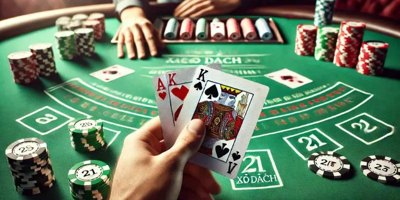 Cách cầm bài xì dách để giúp bạn hiểu được tình hình trò chơi