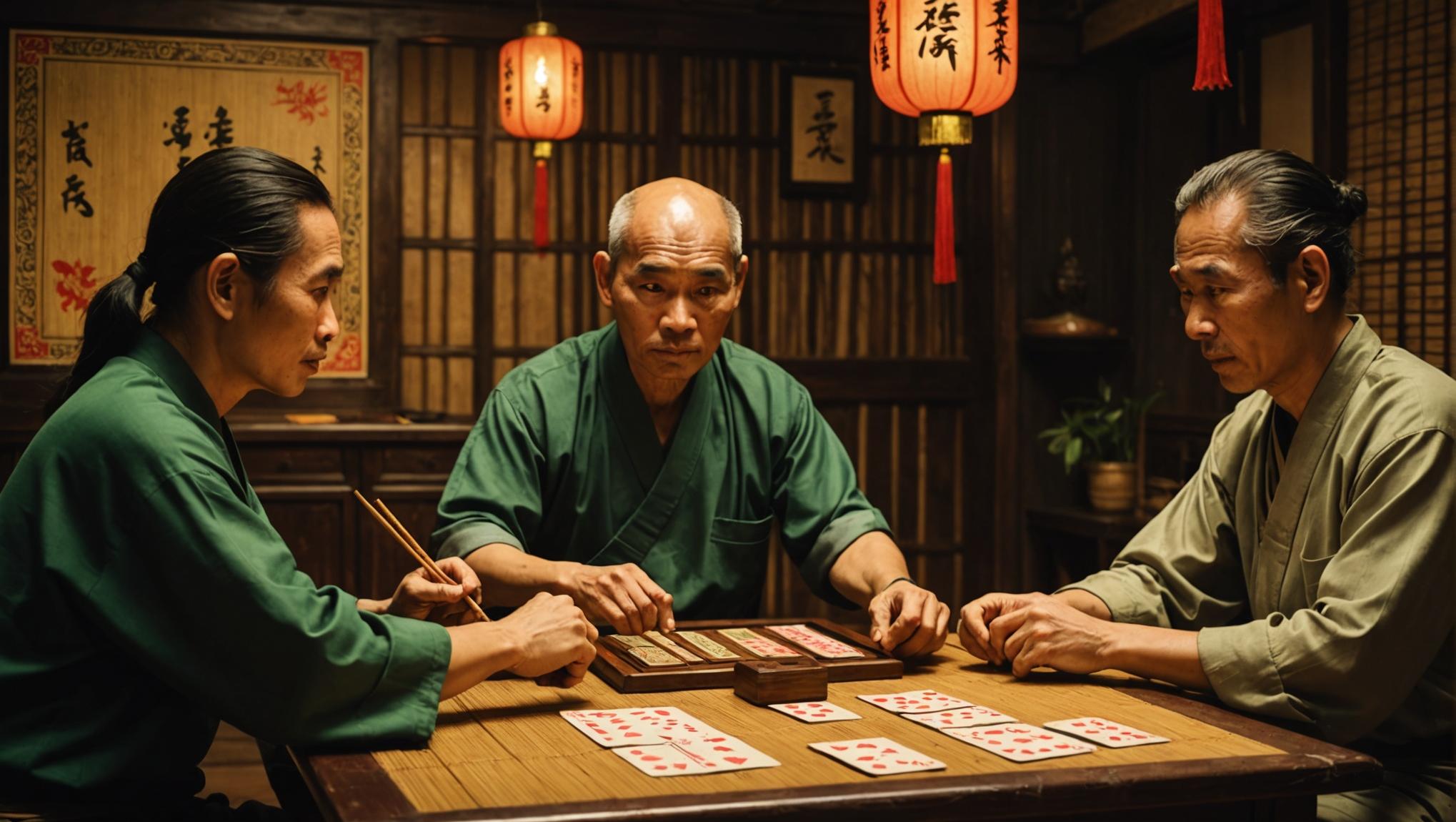 Minh họa các bộ bài ù khan phổ biến