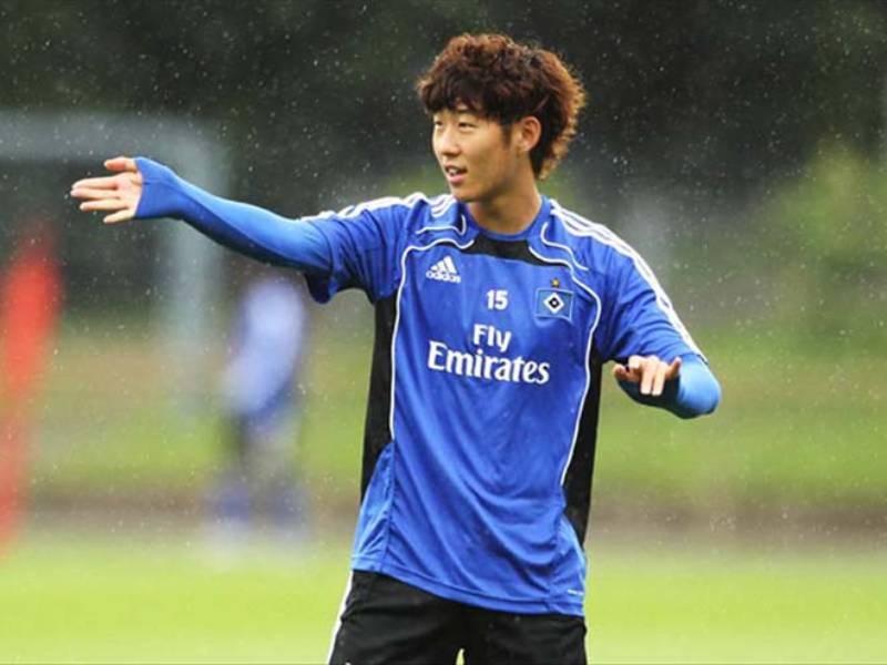 Khởi đầu tại Bundesliga của Son Heung-min Son Heung-min thời còn thi đấu tại Hamburg SV