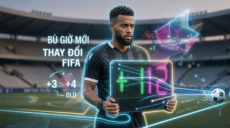 Luật bù giờ là gì? Quy định Stoppage time trong bóng đá